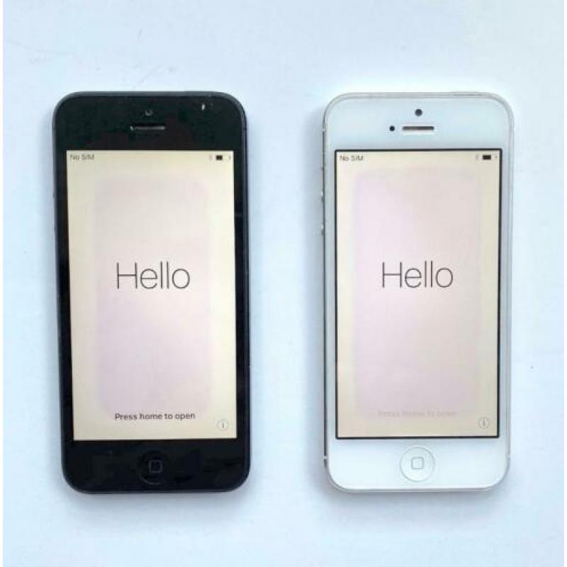 2X iPhone 5, prima werkend