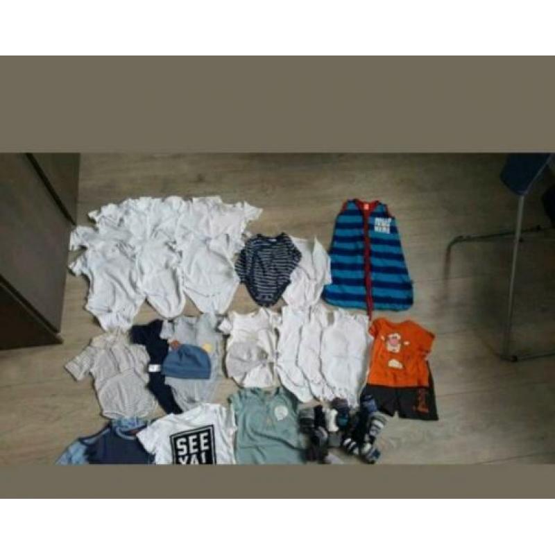 Baby jongenskleding, babypakket maat 62,68,74