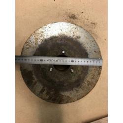 Slootsmid grote schijven 265mm en kouters