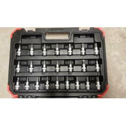 carolus - gedore red, doppenset 58 delig, 3/8"