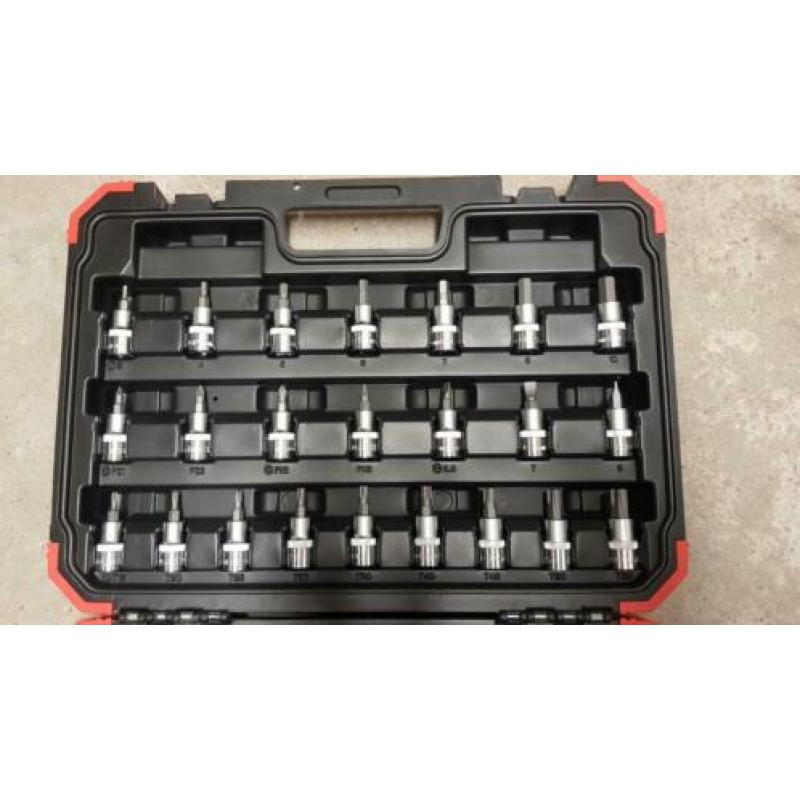 carolus - gedore red, doppenset 58 delig, 3/8"
