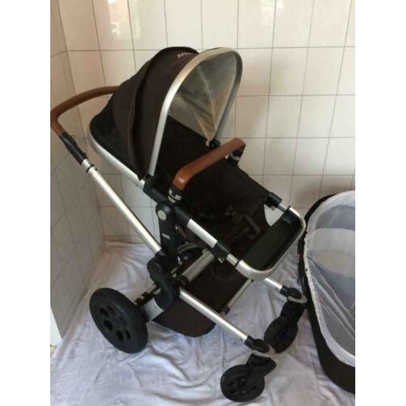 Joolz day kinderwagen met reiswieg in kleur bruin