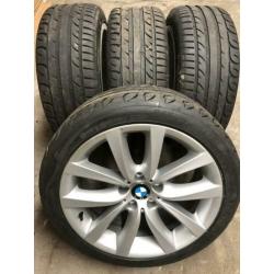 Nagenoeg nieuwe BMW 19” velgen met banden 331