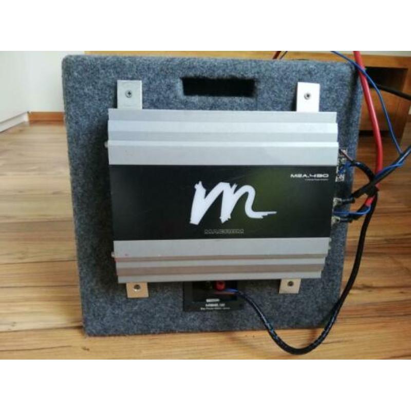 Subwoofer en verterker