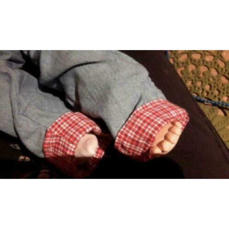 Popje stenen hoofd-hand-voetjes