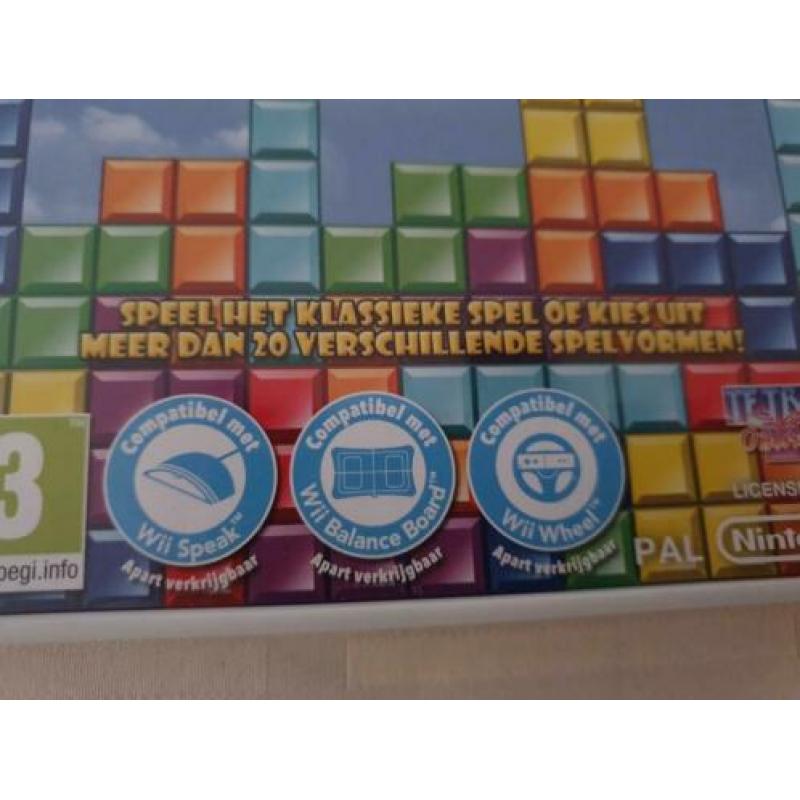 Ruim 500 krasvrije Wii games Oa Tetris party De luxe ???