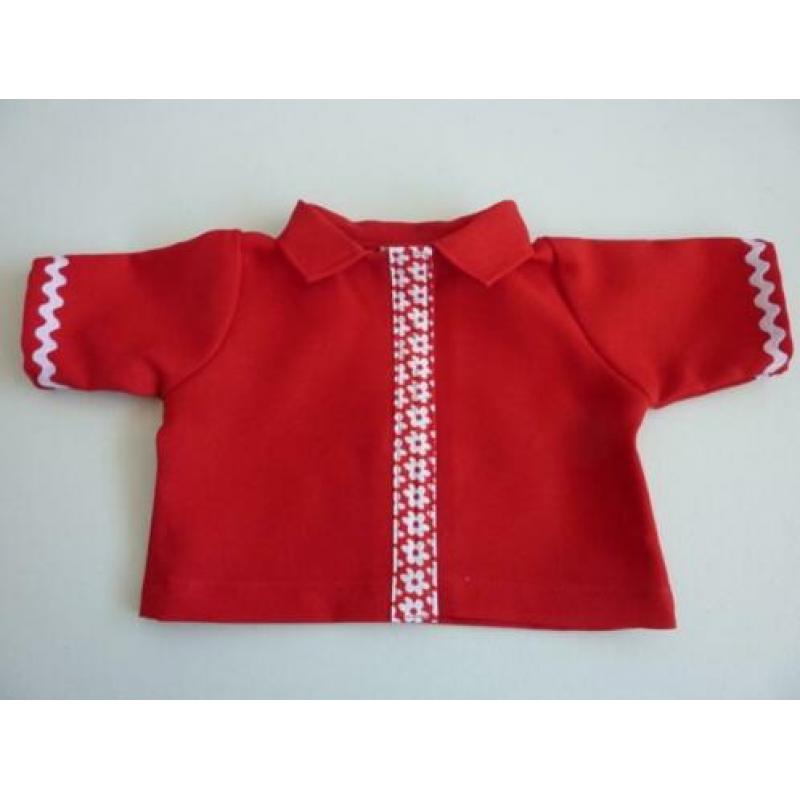Cape of een jasje voor de baby pop van 43 cm.Poppenkleertjes