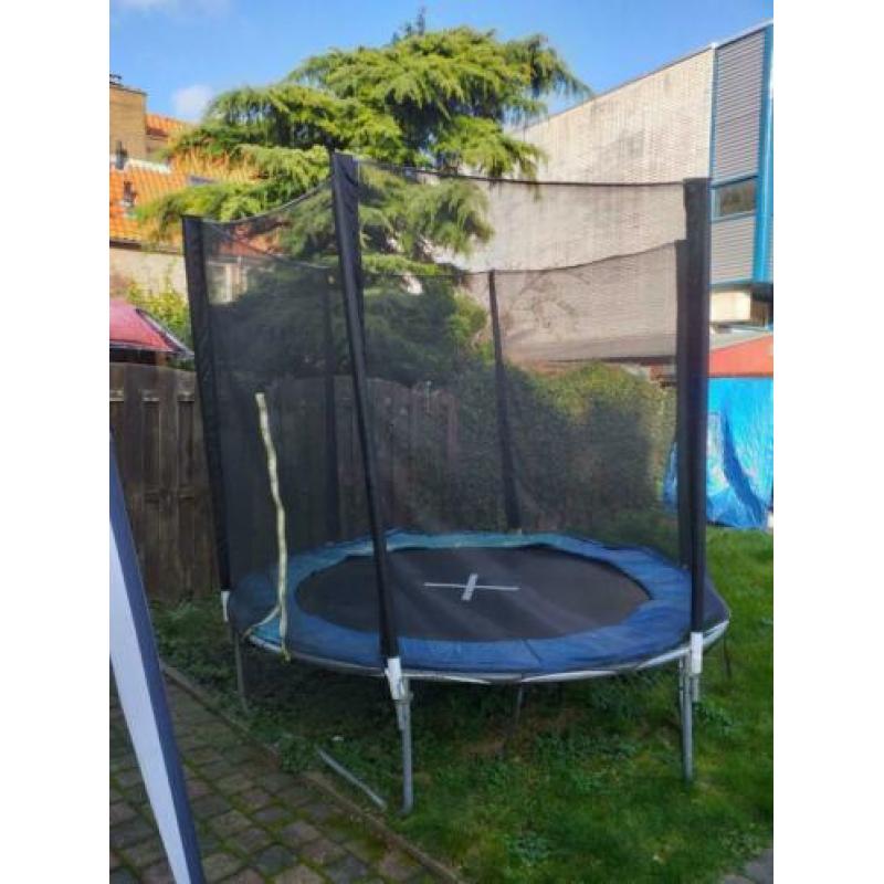 Trampoline met vangnet 305
