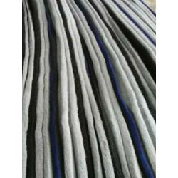 Volendammer plooirok/ blauwe rok