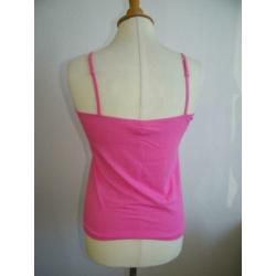Dames Top Roze met Spaghettibandjes Maat L