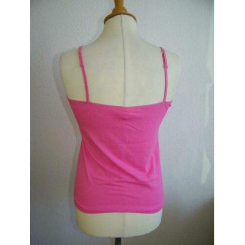 Dames Top Roze met Spaghettibandjes Maat L