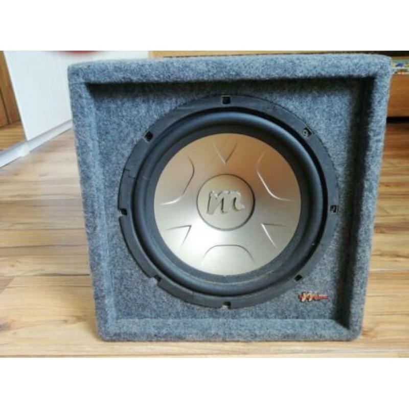Subwoofer en verterker