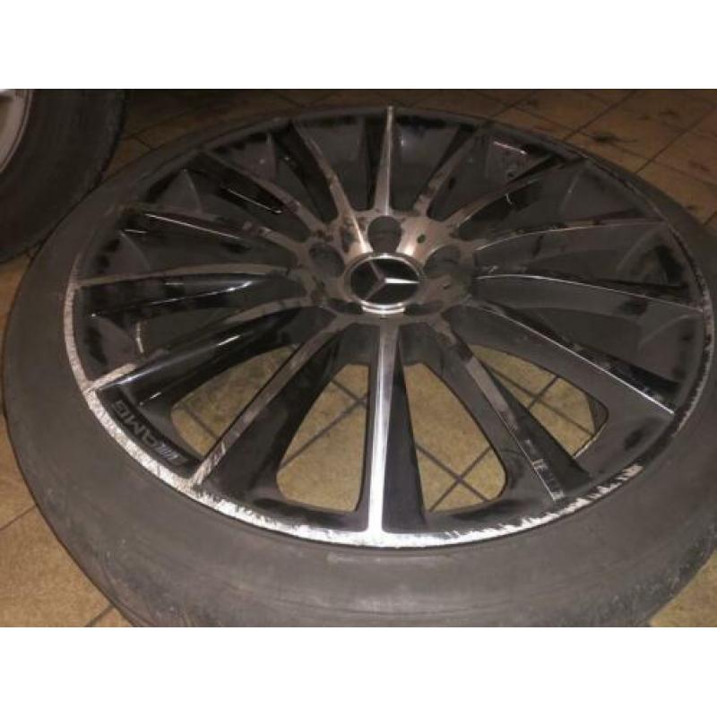 20” breedset Mercedes AMG velgen E-Klasse S-Klasse