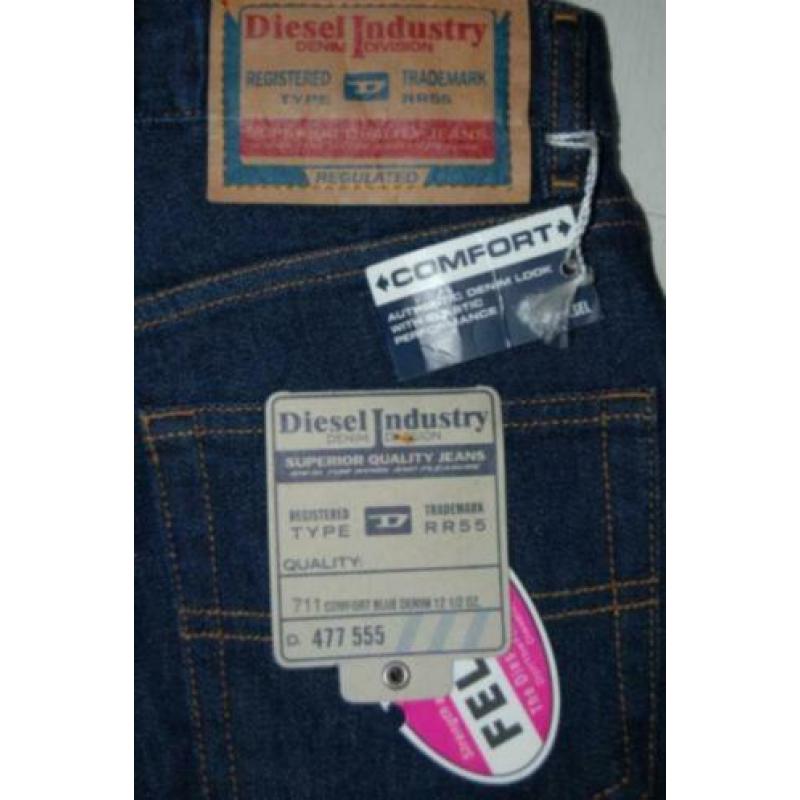 NIEUWE DIESEL FELLOW jeans, blauw, Mt. W26 - L32