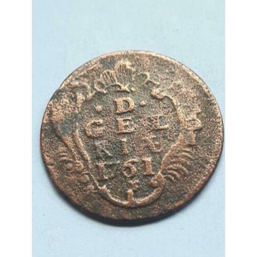Duit 1761 Gelderland (2)