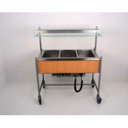 Au-bain marie incl heather, gebr.model Rieber, €375,-