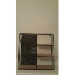 Accessoire Hout/metaal voor bureau