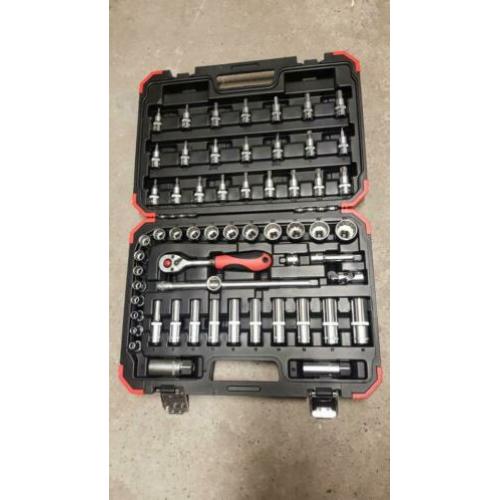 carolus - gedore red, doppenset 58 delig, 3/8"