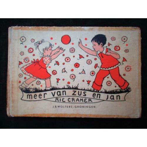Oud Schoolboek~Meer van Zus en Jan~Rie Cramer~Jrn 50 Hardcov