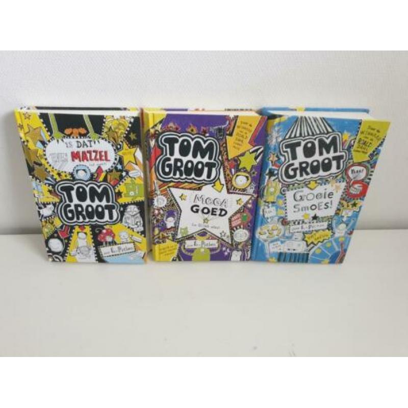 Tom groot 3 kinderboeken