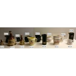 Diverse schitterende whisky kannen