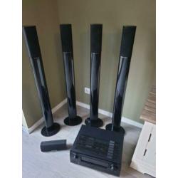 Denon reciever met harman kardon palen