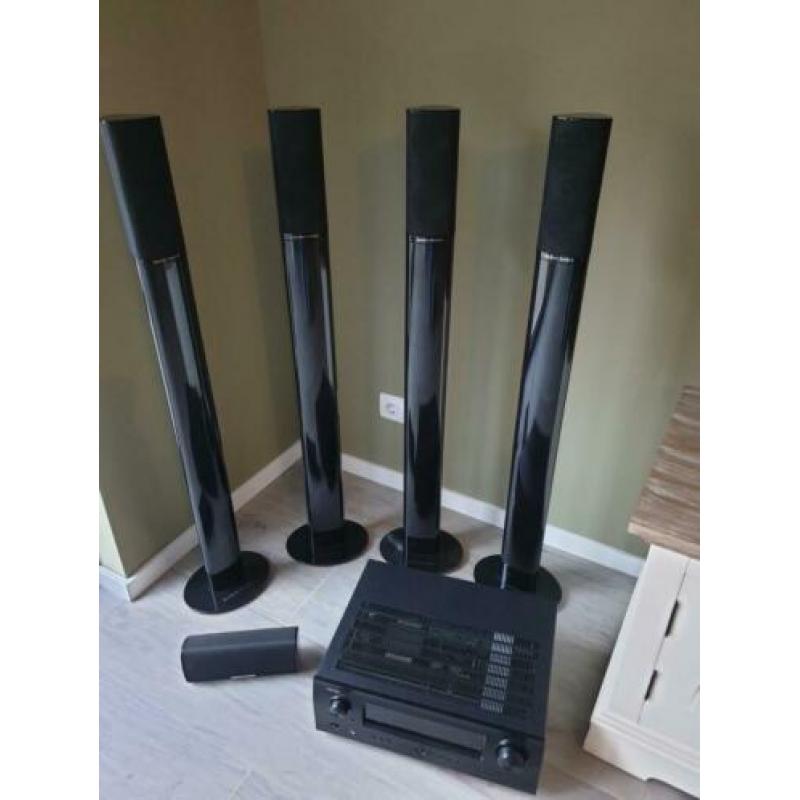 Denon reciever met harman kardon palen