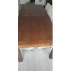 Eettafel inclusief 6 stoelen