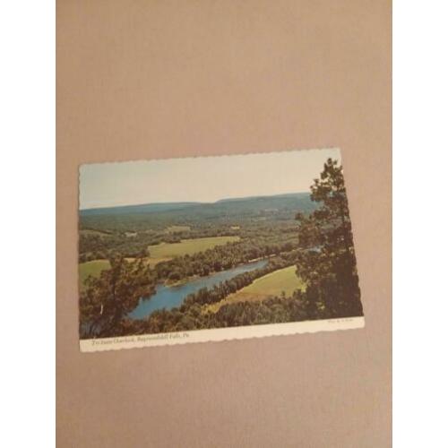 Niet gelopen ansicht Usa tri state overlook Raymondskill Fal