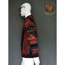 Carlo Alberto Trui/Sweater Vintage Coogi Style maat M