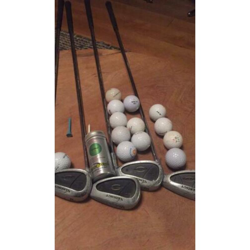 Golftas Inesis , 4 clubs P 7 8 9 Verdict Super Metal Loft45