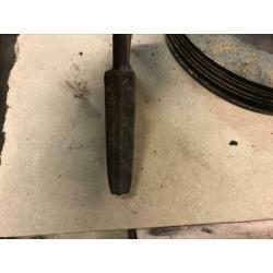 Slootsmid grote schijven 265mm en kouters