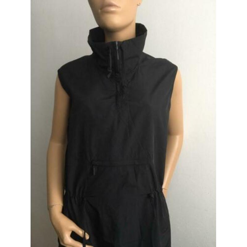 Blacky dress jurk zwart 42/XL lang travelstof