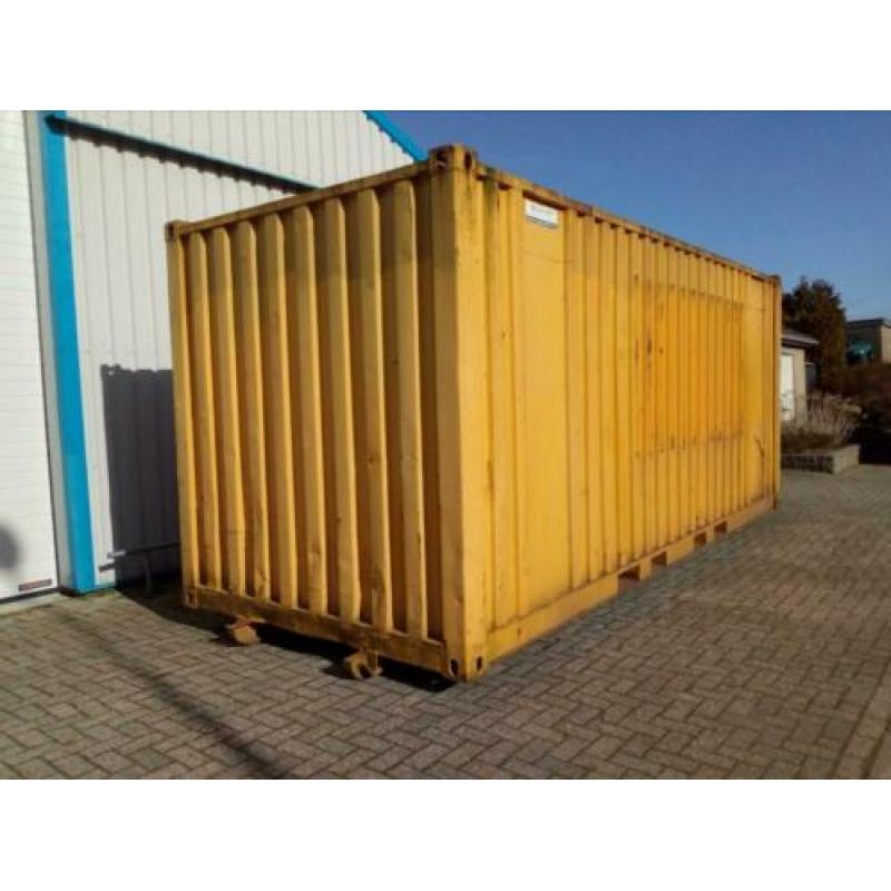 Afzetcontainer zeecontainer container 20 ft