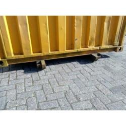 Afzetcontainer zeecontainer container 20 ft