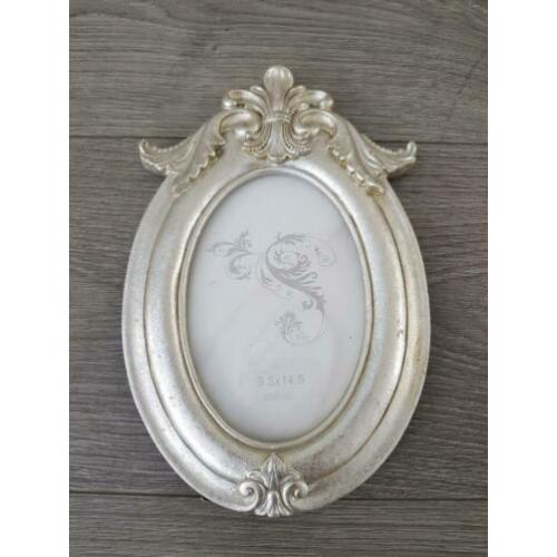 XENOS zilverkleurige fotolijst 9,5×14,5 cm (NJ814)
