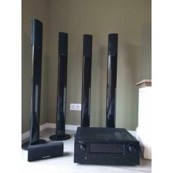 Denon reciever met harman kardon palen