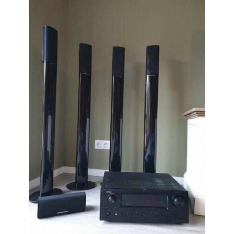 Denon reciever met harman kardon palen