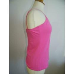 Dames Top Roze met Spaghettibandjes Maat L