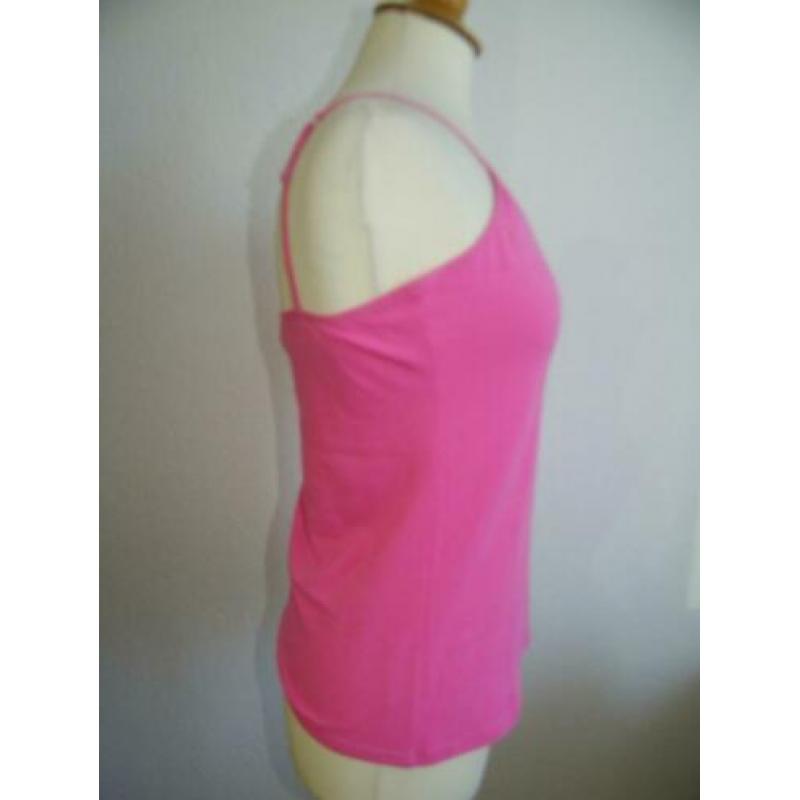 Dames Top Roze met Spaghettibandjes Maat L