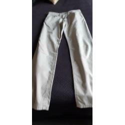 Pierre cardin beige broek type deauville maat 32 lengte 34