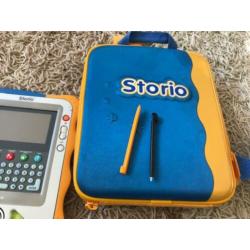 2 vtech storio’s met tasjes,extra pennen en de