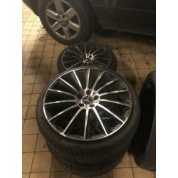 20” breedset Mercedes AMG velgen E-Klasse S-Klasse