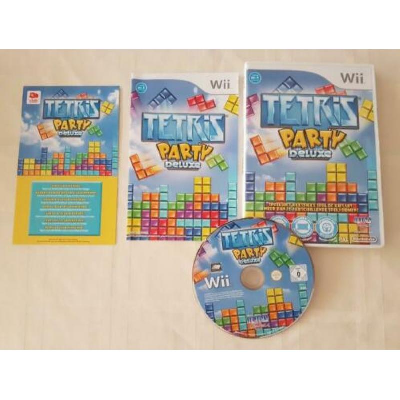 Ruim 500 krasvrije Wii games Oa Tetris party De luxe ???