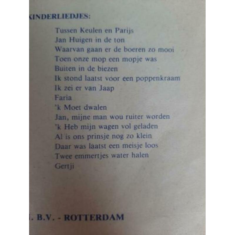 Eenvoudige bladmuziek kinderliedjes - keyboard/orgel/piano