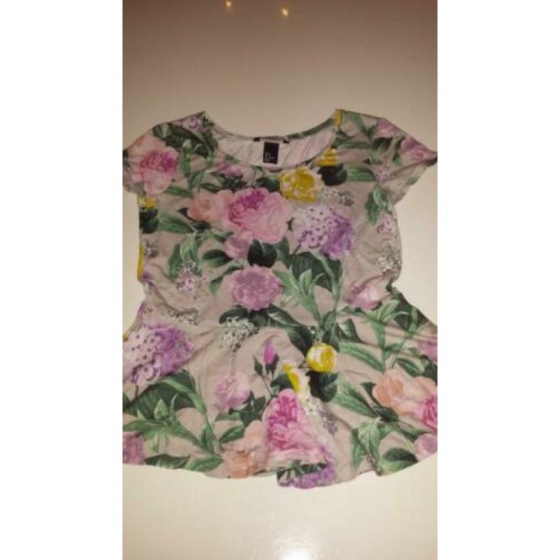 Erg leuk ROZEN shirt h&m maat S