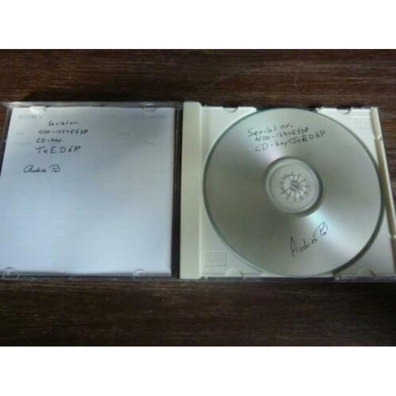 autoCAD LT2000 LT 2000 met gebrande autoCAD 2002 CD-ROM