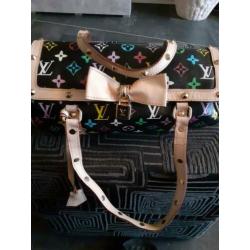 louis vuitton zwart multicolor