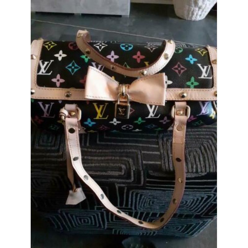 louis vuitton zwart multicolor