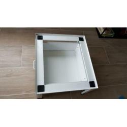 Verhoger voor Wasmachine met Lade Wit
